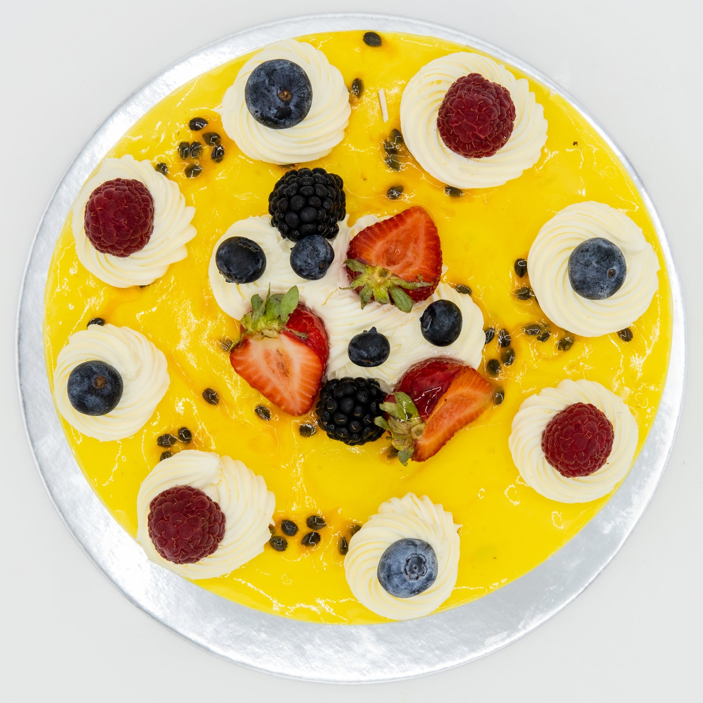 Cold Set Passionfruit Cheesecake