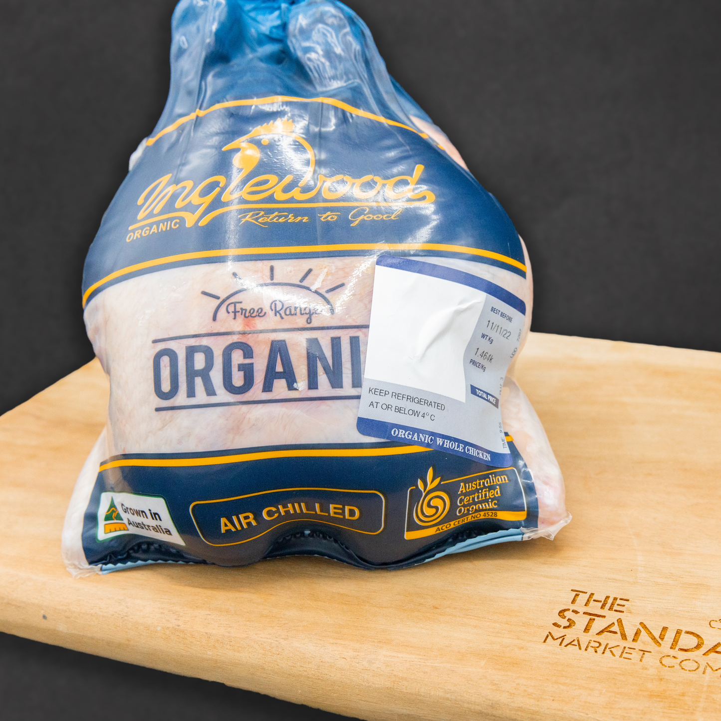 Fresh Organic Chicken - Whole $19.99/kg