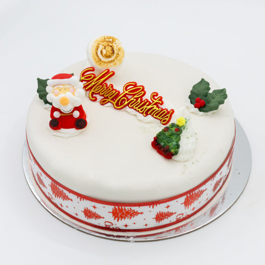 Dressed Traditional Christmas Cake